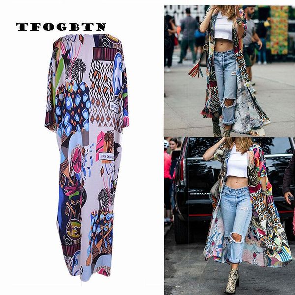 women's swimwear tfogbtn half sleeve bohemian printed summer beach wear long bikini outer blouse polyester holiday sunscreen cardigan d, White;black
women's swimwear tfogbtn half sleeve bohemian printed summer beach wear long bikini outer blouse polyester holiday sunscreen cardigan d, White;black