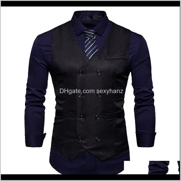 vests outerwear & coats clothing apparel drop delivery 2021 mens double breasted suit brand slim fit waistcoat vest men party wedding tuxedo, Black;white
vests outerwear & coats clothing apparel drop delivery 2021 mens double breasted suit brand slim fit waistcoat vest men party wedding tuxedo, Black;white