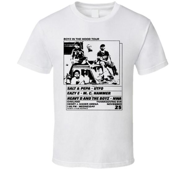 men's t-shirts boyz in the hood tour eazy e nwa heavy d rap icons music fan t-shirt fashion men printed t shirts, White;black
men's t-shirts boyz in the hood tour eazy e nwa heavy d rap icons music fan t-shirt fashion men printed t shirts, White;black