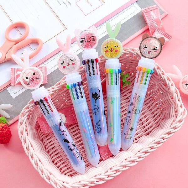 painting pens korean cartoon girl heart 10 push sequin ball point creative student hand account marker multi function color pen, Black;red
painting pens korean cartoon girl heart 10 push sequin ball point creative student hand account marker multi function color pen, Black;red