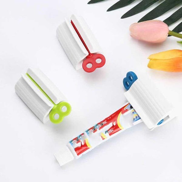 1pc colorful home plastic toothpaste tube squeezer easy dispenser rolling holder bathroom supply tooth cleaning accessories toothbrush holde
1pc colorful home plastic toothpaste tube squeezer easy dispenser rolling holder bathroom supply tooth cleaning accessories toothbrush holde