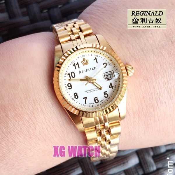wristwatches authentic watches women's couplegold watch quartz stainless steel waterproof luminous calendar digital clear girls gifts, Slivery;brown
wristwatches authentic watches women's couplegold watch quartz stainless steel waterproof luminous calendar digital clear girls gifts, Slivery;brown