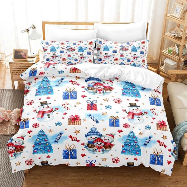 bedding sets christmas pattern set duvet cover 3d digital printing bed linen size fashion design
bedding sets christmas pattern set duvet cover 3d digital printing bed linen size fashion design
