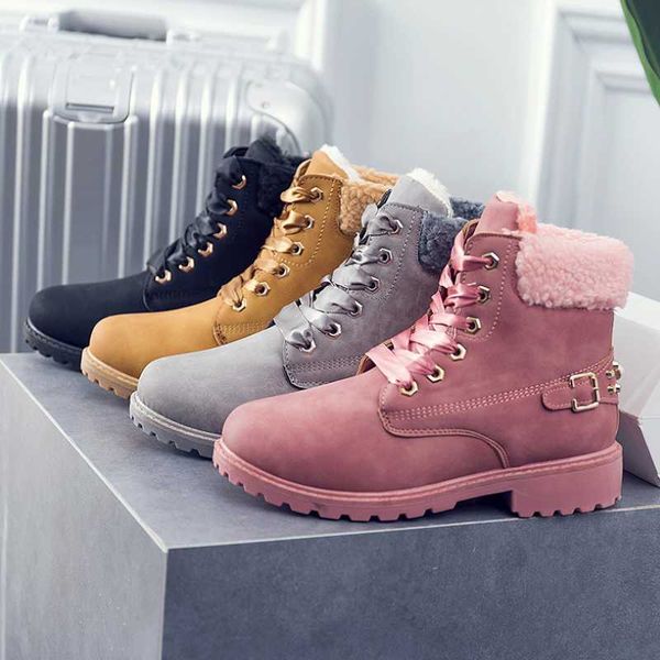 boots retro classic winter ladies rivet warm cotton shoes fashion casual plus velvet short brand leather shoe, Black
boots retro classic winter ladies rivet warm cotton shoes fashion casual plus velvet short brand leather shoe, Black
