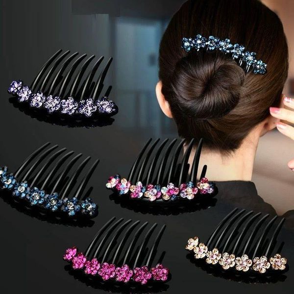 hair clips & barrettes selling temperament rhinestone comb women fashion all-match seven-tooth insert hairpin accessories, Golden;silver
hair clips & barrettes selling temperament rhinestone comb women fashion all-match seven-tooth insert hairpin accessories, Golden;silver