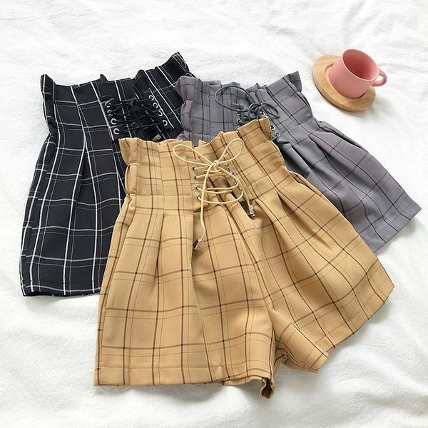 women's shorts women thin summer slim all-match high floral waist short lace female retro plaid leisure elastic trendy simple, White;black
women's shorts women thin summer slim all-match high floral waist short lace female retro plaid leisure elastic trendy simple, White;black