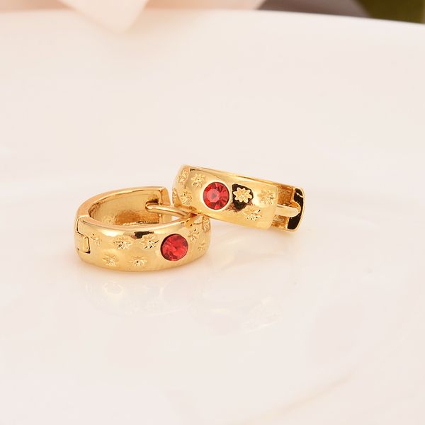18 k solid fine g/f gold huggies hoop earrings jewelry luxury lovely kid little girls security safety red cz princess, Golden;silver
18 k solid fine g/f gold huggies hoop earrings jewelry luxury lovely kid little girls security safety red cz princess, Golden;silver