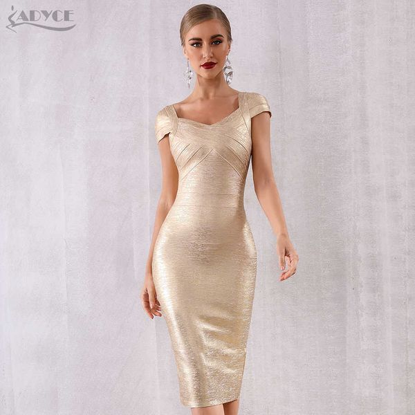 adyce summer gold bandage dress women vestido short sleeve bodycon club dress midi celebrity evening party dresses 210719, White;black
adyce summer gold bandage dress women vestido short sleeve bodycon club dress midi celebrity evening party dresses 210719, White;black