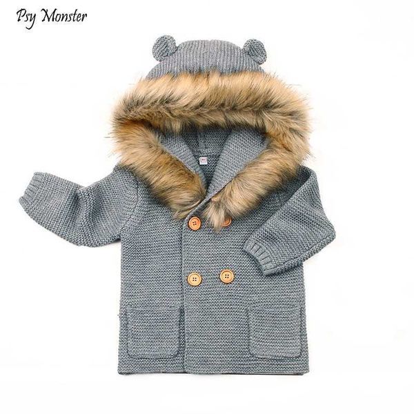 infants baby winter hooded sweater newborn fur collar knitted outwear baby boys girls cardigan christmas sweaters g1026, Blue
infants baby winter hooded sweater newborn fur collar knitted outwear baby boys girls cardigan christmas sweaters g1026, Blue