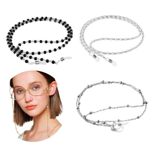 sunglasses frames 4pcs/set chains mask lanyard for women men, acrylic pearl crystal eyeglasses neck strap, Silver
sunglasses frames 4pcs/set chains mask lanyard for women men, acrylic pearl crystal eyeglasses neck strap, Silver