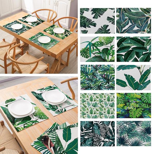 mats & pads non-slip green plants tableware pad simple cup dining table mat cotton linen placemat
mats & pads non-slip green plants tableware pad simple cup dining table mat cotton linen placemat