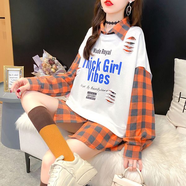 autumn and winter 2021 new fish scale cloth shirt polyester two-piece sweater autumn loose, Blue;black
autumn and winter 2021 new fish scale cloth shirt polyester two-piece sweater autumn loose, Blue;black