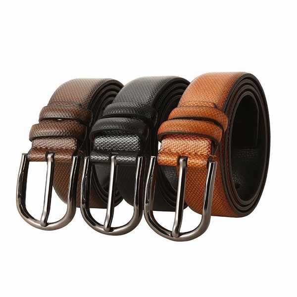 belts 3.7 pu leather for men's belt wear-resistant alloy pin buckle business casual cowboy waistband male fashion, Black;brown
belts 3.7 pu leather for men's belt wear-resistant alloy pin buckle business casual cowboy waistband male fashion, Black;brown
