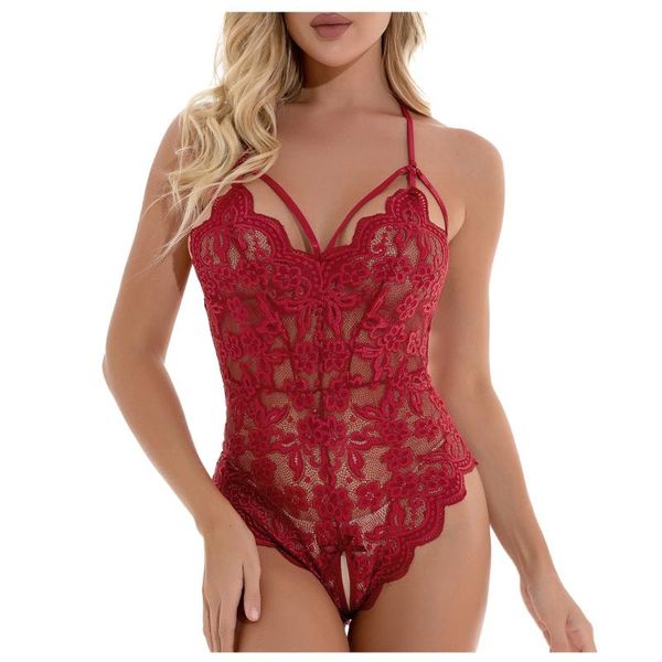 bras sets lace bra hollow out thong garter set women women's sheer mesh insert strappy teddy v neck one piece lingerie babysuit, Red;black
bras sets lace bra hollow out thong garter set women women's sheer mesh insert strappy teddy v neck one piece lingerie babysuit, Red;black