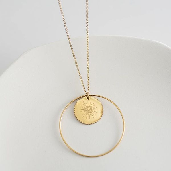 pendant necklaces vintage geometric eye women jewelry necklace fashion gold color choker chain female daily christmas gifts, Silver
pendant necklaces vintage geometric eye women jewelry necklace fashion gold color choker chain female daily christmas gifts, Silver