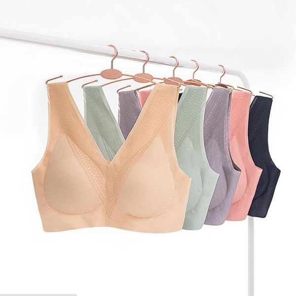 bras seamless bra wire soft intimate one-piece lace no steel ring gathered sports, Red;black
bras seamless bra wire soft intimate one-piece lace no steel ring gathered sports, Red;black