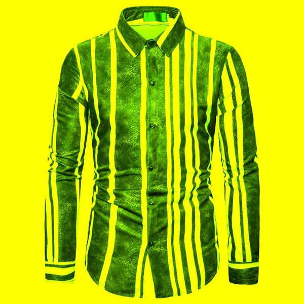 men's casual shirts sagace classic fashion striped print long-sleeved shirt business male social plus slim everyday, White;black
men's casual shirts sagace classic fashion striped print long-sleeved shirt business male social plus slim everyday, White;black