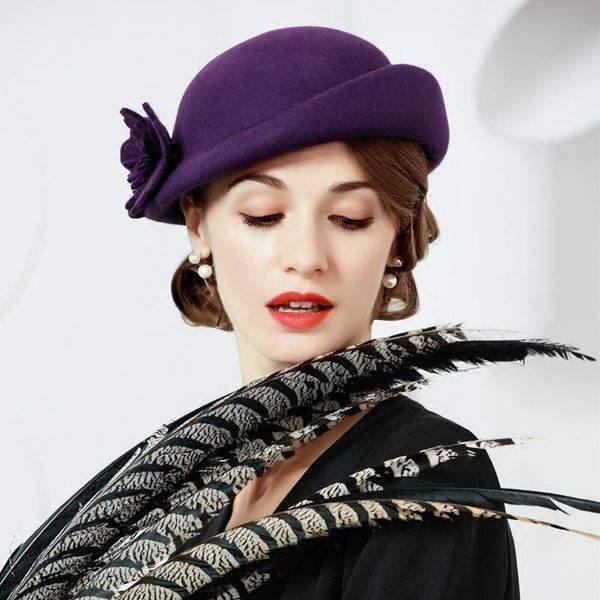 stingy brim hats 100% wool hat dome bowler black ladies formal fedora cap handmade flower elegant fedoras winter cappello b-7433, Blue;gray
stingy brim hats 100% wool hat dome bowler black ladies formal fedora cap handmade flower elegant fedoras winter cappello b-7433, Blue;gray