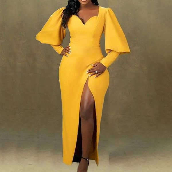 ethnic clothing spring autumn africa long puff sleeve dress african dresses for women 2021 v-neck split slim club lady party, Red
ethnic clothing spring autumn africa long puff sleeve dress african dresses for women 2021 v-neck split slim club lady party, Red