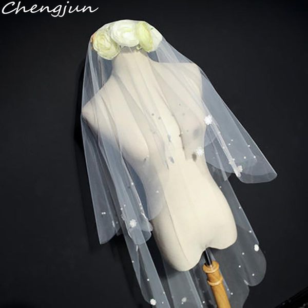 bridal veils chengjun classic est wholesales price wedding accessories white, Black
bridal veils chengjun classic est wholesales price wedding accessories white, Black