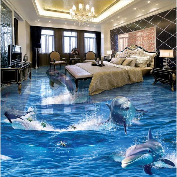 wallpapers custom floor painting 3d wallpaper dolphin rushed out of the water ocean world three-dimensional bathroom living room
wallpapers custom floor painting 3d wallpaper dolphin rushed out of the water ocean world three-dimensional bathroom living room