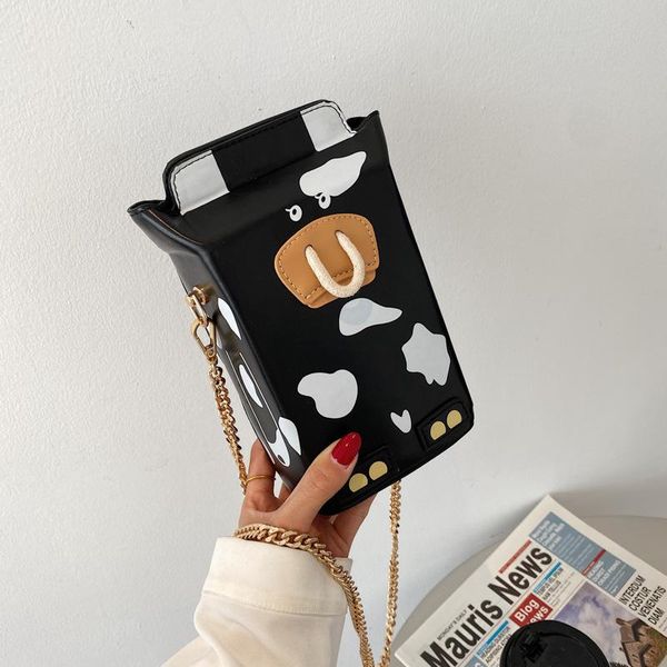 cute box bag women chain shoulder bags lovely cow cartoon printing crossbody designer small coin phone purses for girls 2021 cross body
cute box bag women chain shoulder bags lovely cow cartoon printing crossbody designer small coin phone purses for girls 2021 cross body