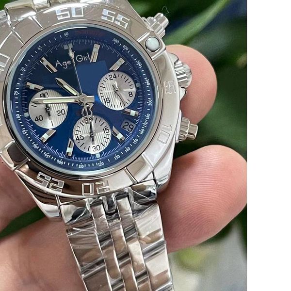 wristwatches lady women quartz chronograph sapphire silver white stainless steel sky blue rotatable bezel 35mm, Slivery;brown
wristwatches lady women quartz chronograph sapphire silver white stainless steel sky blue rotatable bezel 35mm, Slivery;brown