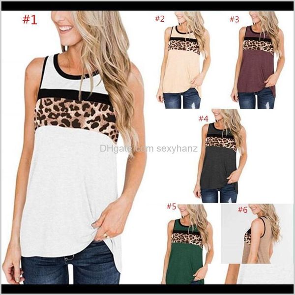 tees clothing apparel drop delivery 2021 fashion womens summer round neck leopard patchwork vest tshirt casual sleeveless blouse shi, White
tees clothing apparel drop delivery 2021 fashion womens summer round neck leopard patchwork vest tshirt casual sleeveless blouse shi, White