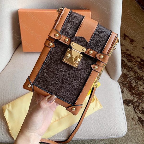 classic printing chain handbags purses vertical box bag single shoulder crossbody bags adjustable shoulder strap mobile phone package
classic printing chain handbags purses vertical box bag single shoulder crossbody bags adjustable shoulder strap mobile phone package