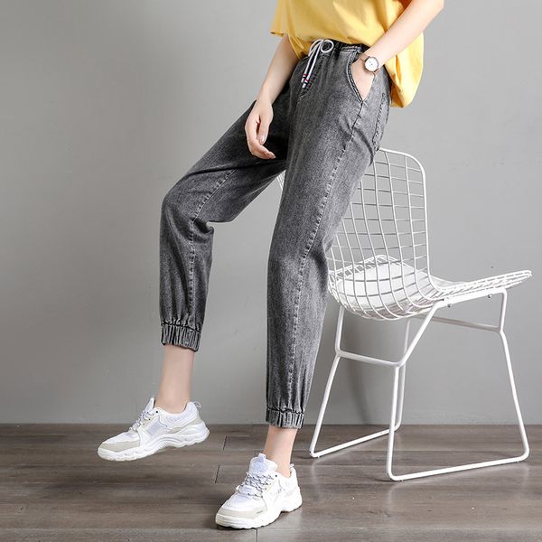jeans women loose baggy stretch elastic plus sizs lady blue casual pants students straight black korean trousers
jeans women loose baggy stretch elastic plus sizs lady blue casual pants students straight black korean trousers