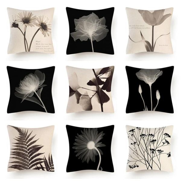 cushion/decorative pillow vintage black white flower cushion cover 45*45cm cotton linen throw case for sofa home decorative animal covers
cushion/decorative pillow vintage black white flower cushion cover 45*45cm cotton linen throw case for sofa home decorative animal covers
