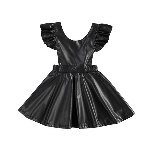 6m-4y infant kids baby girl sleeveless backless pu leather a-line knee high princess dress one pieces children clothes girl's dresses, Red;yellow
6m-4y infant kids baby girl sleeveless backless pu leather a-line knee high princess dress one pieces children clothes girl's dresses, Red;yellow