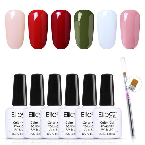 nail art kits (6pcs)elite99 10ml pure colors gel polish +nail pen set soak off uv led varnish primer base
nail art kits (6pcs)elite99 10ml pure colors gel polish +nail pen set soak off uv led varnish primer base