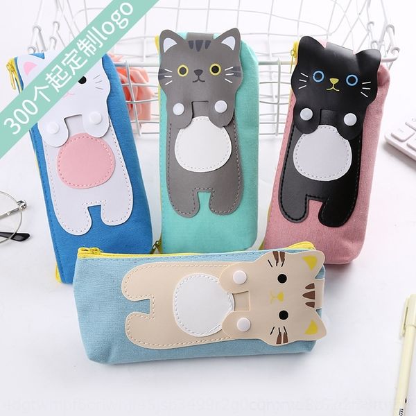 iGeo korean cartoon cat case canvas stationery pencil bags box case student canvas pencil creative stationery bag
iGeo korean cartoon cat case canvas stationery pencil bags box case student canvas pencil creative stationery bag