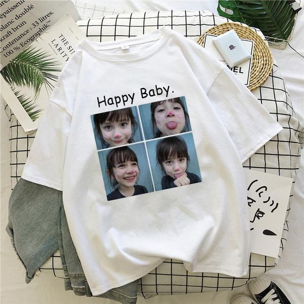 personality harajuku happy baby mens t shirts and women funny print female short sleeve summer hip hop large size o, White;black
personality harajuku happy baby mens t shirts and women funny print female short sleeve summer hip hop large size o, White;black