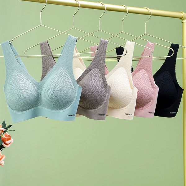 thai latex underwear v5 cloud sense women's seamless comfort no steel ring back vest gathered bra, Black;white
thai latex underwear v5 cloud sense women's seamless comfort no steel ring back vest gathered bra, Black;white