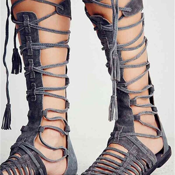 boot grey suede leather lace-up gladiator sandals boots for the women fashion flat shoes of summer oman dress, Black
boot grey suede leather lace-up gladiator sandals boots for the women fashion flat shoes of summer oman dress, Black