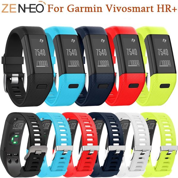 watch bands soft silicone replacement sport band for garmin vivosmart hr+ wrist bracelet strap rubber watchband, Black;brown
watch bands soft silicone replacement sport band for garmin vivosmart hr+ wrist bracelet strap rubber watchband, Black;brown