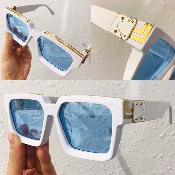 22ss spring travel millionaire sunglasses for men and women square full frame vintage 1165w classic retro decorative glasses laser temple, White;black
22ss spring travel millionaire sunglasses for men and women square full frame vintage 1165w classic retro decorative glasses laser temple, White;black