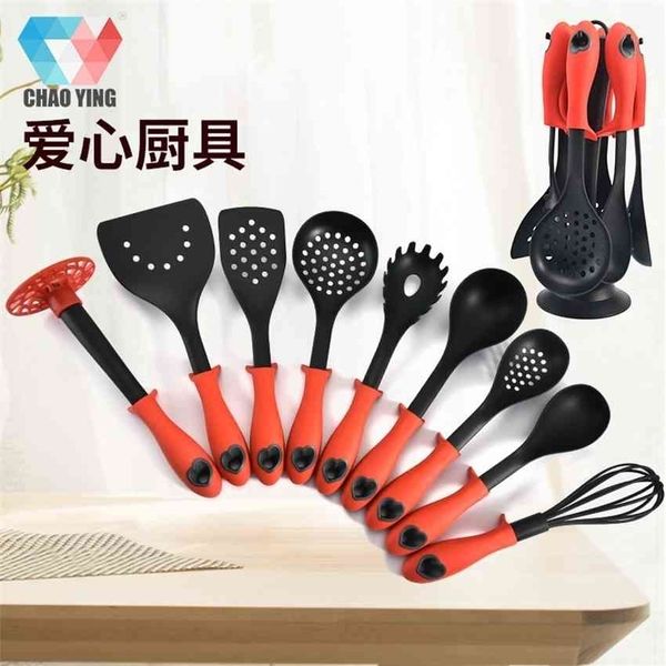 factorywmafof big love 9 sets non stick pot kitchen utensils silicone cooking spoon shovel
factorywmafof big love 9 sets non stick pot kitchen utensils silicone cooking spoon shovel