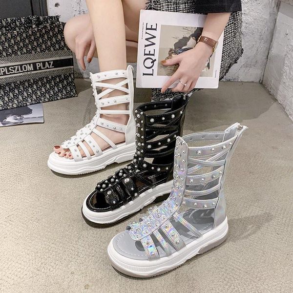 2021plattform sandalen frauen schuhe sommer high heels damen casual keil chunky gladiator mode sandals, Black
2021plattform sandalen frauen schuhe sommer high heels damen casual keil chunky gladiator mode sandals, Black