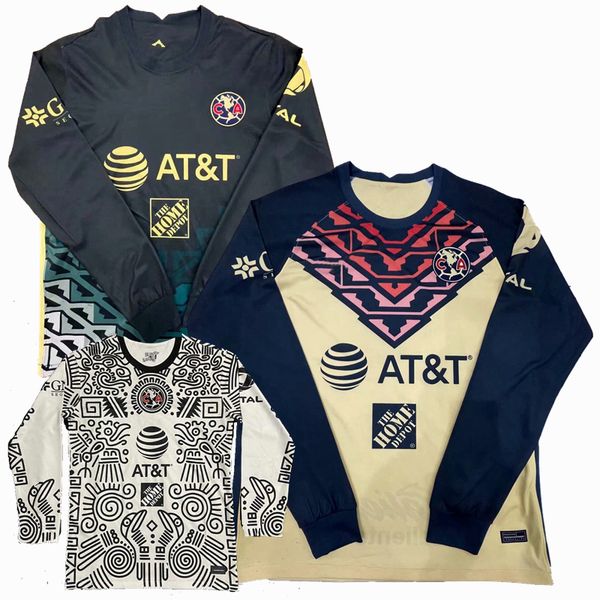 2021 2022 club america long sleeve soccer jerseys r.martÃnez giovani henry 20 21 football full shirt, Black;yellow
2021 2022 club america long sleeve soccer jerseys r.martÃnez giovani henry 20 21 football full shirt, Black;yellow