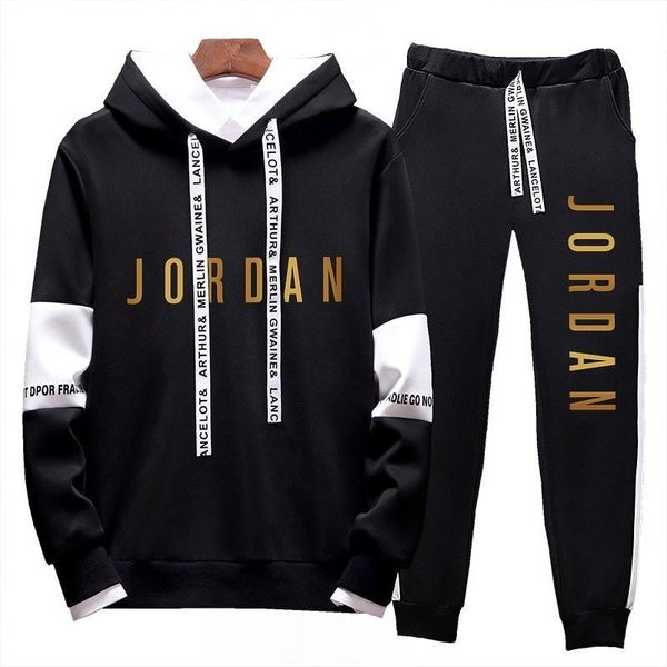 new sweater suit men's autumn and winter hoodie fashion leisure sports fitness two-piece set, Gray
new sweater suit men's autumn and winter hoodie fashion leisure sports fitness two-piece set, Gray
