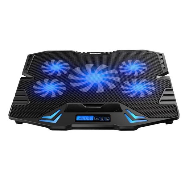computer cables & connectors lightweight gaming lapcooler w/ 5 quiet fans heights adjustment notebook cooling base 2 usb port fits 11-18
computer cables & connectors lightweight gaming lapcooler w/ 5 quiet fans heights adjustment notebook cooling base 2 usb port fits 11-18