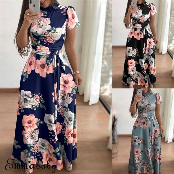 boho floral women modis maxi dress halter robe femme long vestidos de verano casual ladies beach sundress dresses, Black;gray
boho floral women modis maxi dress halter robe femme long vestidos de verano casual ladies beach sundress dresses, Black;gray