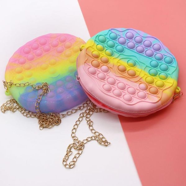 2021 toy original pop fidget funny bag doughnut single shoulder decompression fashion girl messenger bubble music student backpack
2021 toy original pop fidget funny bag doughnut single shoulder decompression fashion girl messenger bubble music student backpack