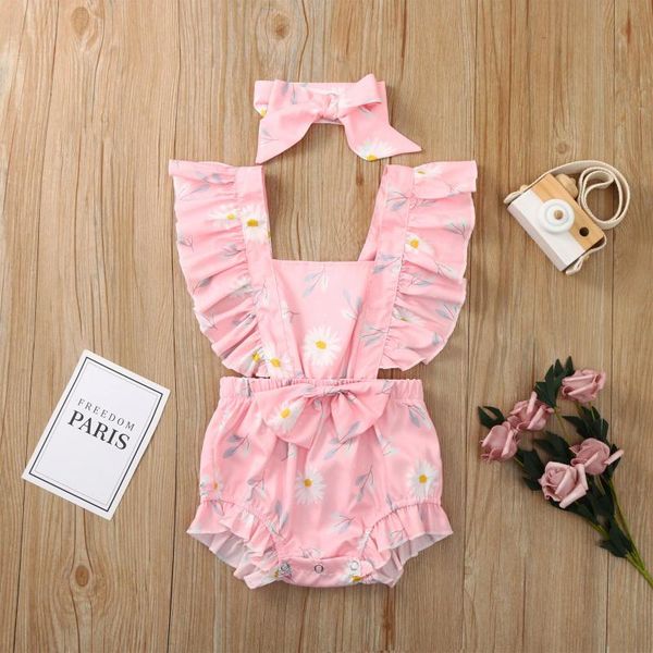 jumpsuits summer born infant baby girls floral print bowknot ruffles sleeveless rompers jumpsuit headband outfits playsuits clothes, Blue
jumpsuits summer born infant baby girls floral print bowknot ruffles sleeveless rompers jumpsuit headband outfits playsuits clothes, Blue