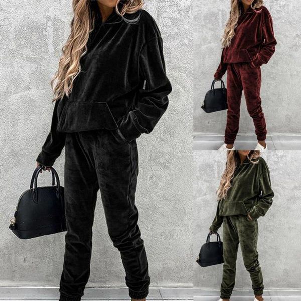 women's two piece pants simple sweatsuit hooded unfading pieces set solid color velvet tracksuit, White
women's two piece pants simple sweatsuit hooded unfading pieces set solid color velvet tracksuit, White