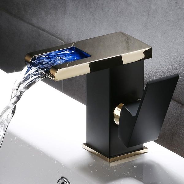 bathroom sink faucets all copper faucet waterfall outlet wash basin single hole black and cold water with led light
bathroom sink faucets all copper faucet waterfall outlet wash basin single hole black and cold water with led light