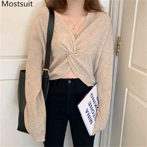 v-neck knitted short sweater pullover women long sleeve stylish fashion korean jumpers femme autumn 210513, Black
v-neck knitted short sweater pullover women long sleeve stylish fashion korean jumpers femme autumn 210513, Black